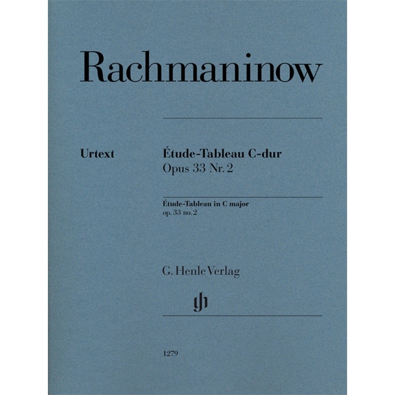 Rachmaninoff, Serge - Etude Tableau in C major, Op33 Nº2