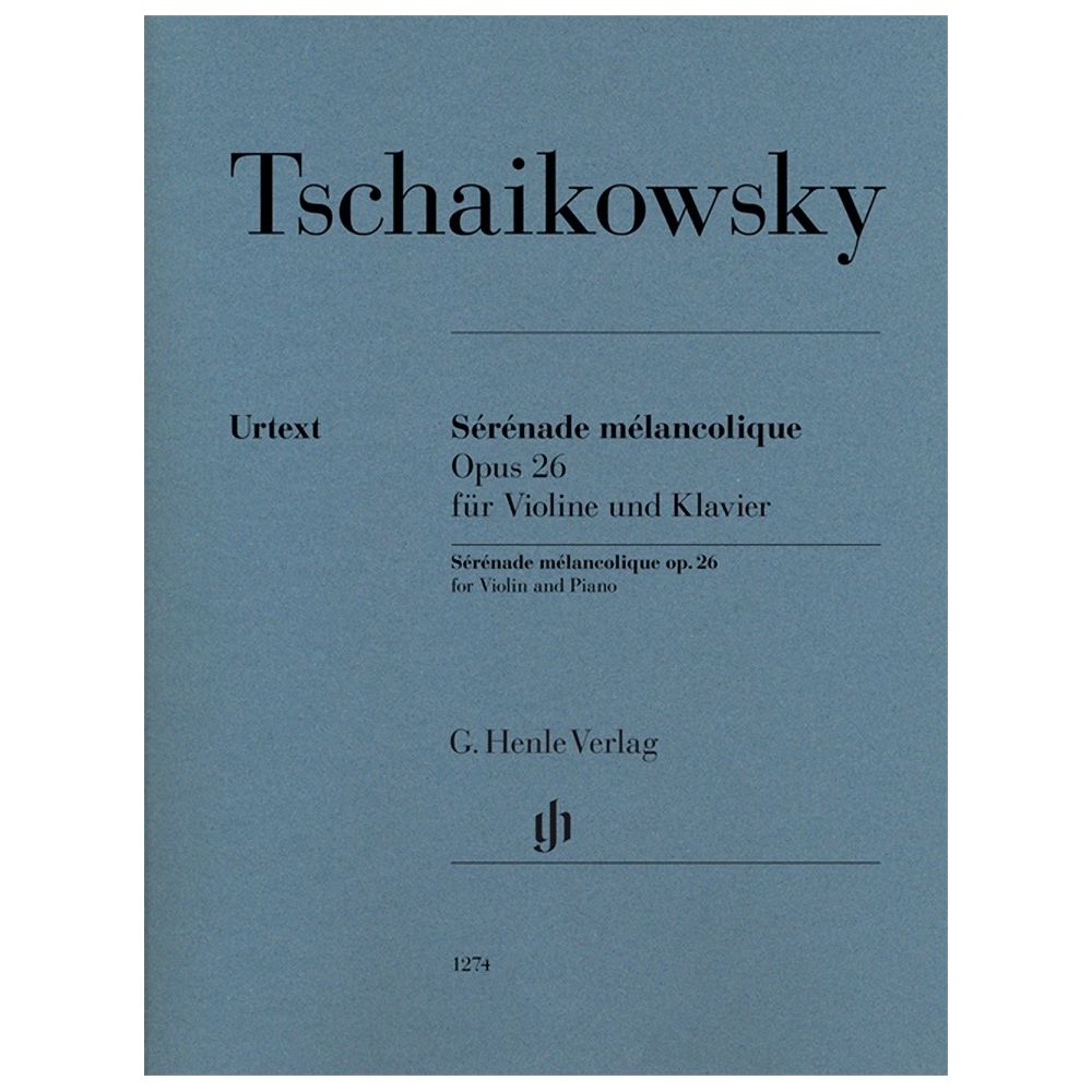 Tchaikovsky, Peter Iljitsch - Sérénade mélancolique op. 26 