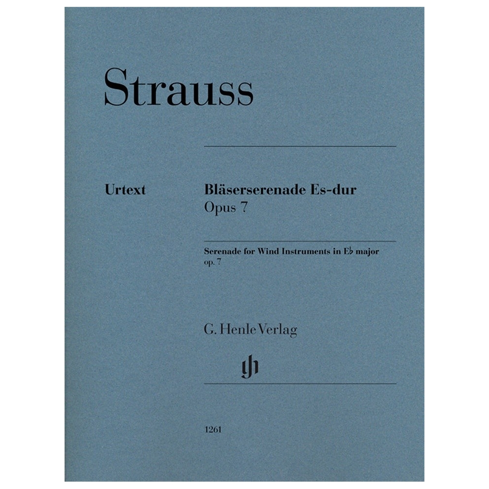 Strauss, Richard - Serenade for Wind Instruments in Eb Major op. 7