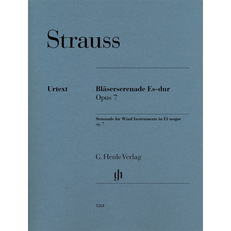 Strauss, Richard - Serenade for Wind Instruments in Eb Major op. 7