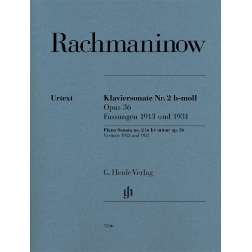 Rachmaninoff, Sergei - Piano Sonata no. 2 in b flat minor op. 36