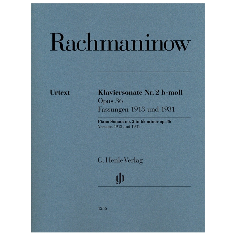 Rachmaninoff, Sergei Wassiljewitsch - Piano Sonata No. 2 op. 36 