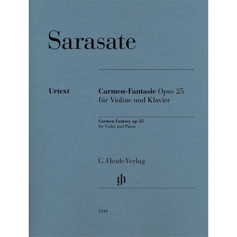 Sarasate y Navascuez, Martín Melitón Pablo de - Carmen Fantasy op. 25 