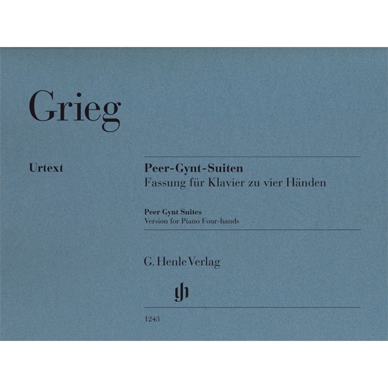 Grieg, Edvard - Peer Gynt Suites - Version for Piano four-Hands op. 46. op. 55 