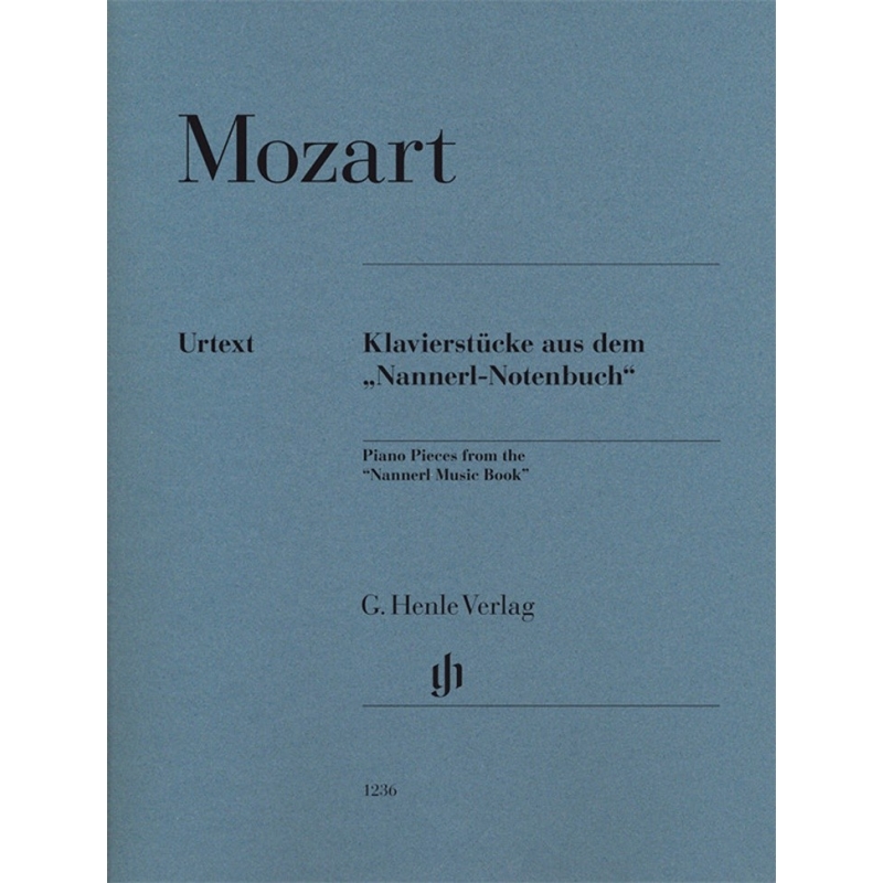 Mozart, Wolfgang Amadeus - Nannerl Music Book – The original works 