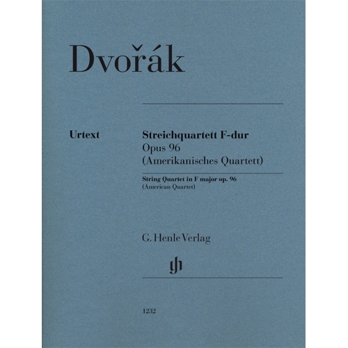 Dvorak, Antonin - String Quartet in F major, Op96 (The American)