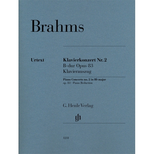 Brahms, Johannes - Second Piano Concerto in Bb Opus 83