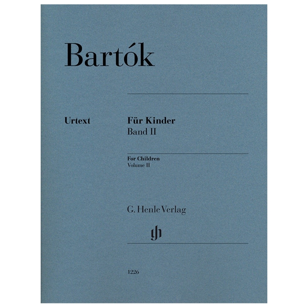Bartok, Bela - For Children, Volume 2