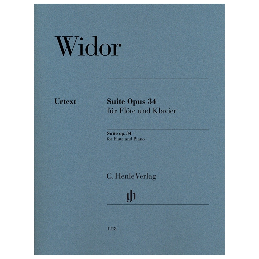 Widor, Charles-Marie - Suite op. 34