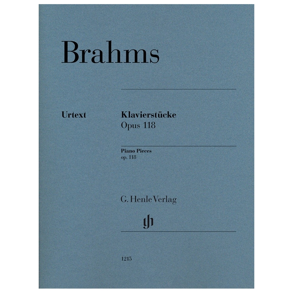 Brahms, Johannes - Piano Pieces op. 118/1-6