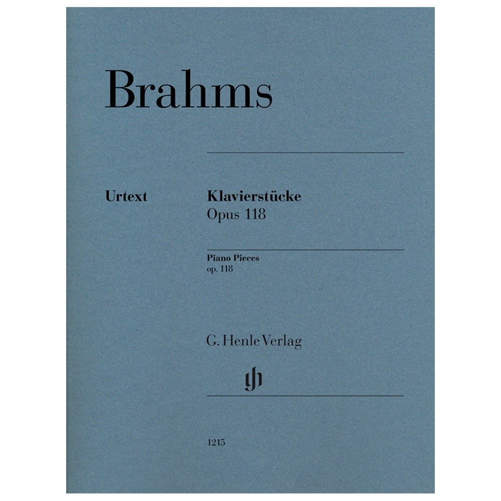 Brahms, Johannes - Piano Pieces op. 118, no. 1-6 