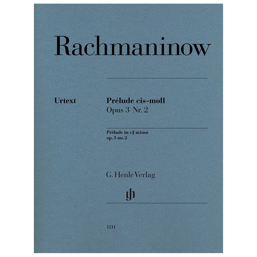 Rachmaninoff, Sergei Wassiljewitsch - Prélude op. 3, no. 2 