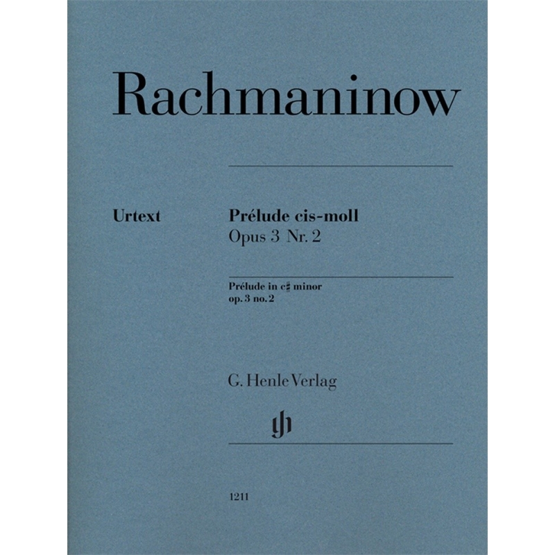 Rachmaninoff, Sergei Wassiljewitsch - Prélude op. 3, no. 2 