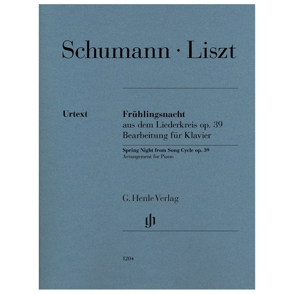 Schumann / Liszt - Spring night from Song Cycle op. 39