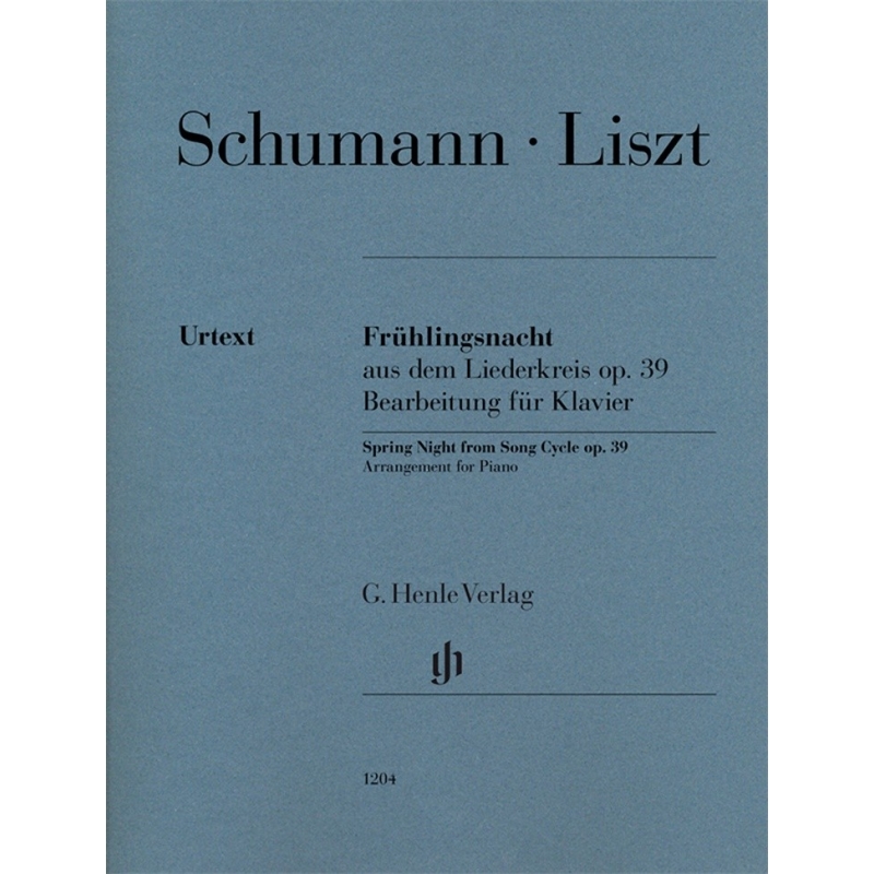 Schumann / Liszt - Spring night from Song Cycle op. 39