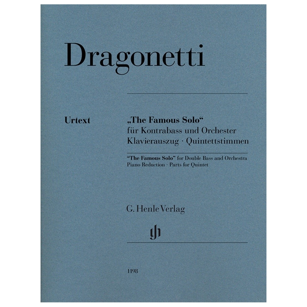 Dragonetti, Domemico - The Famous Solo