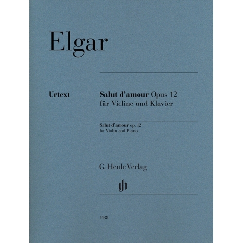 Elgar, Edward - Salut d'amour op. 12 for Violin and Piano