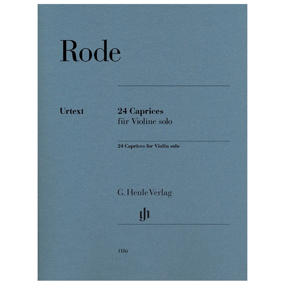 Rode, Pierre - 24 Caprices for Violin solo