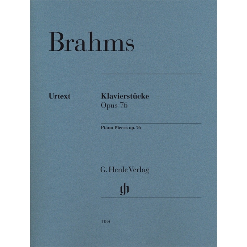 Brahms, Johannes - Piano Pieces op. 76 