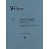 Weber, Carl Maria von - Concertino op. 45 