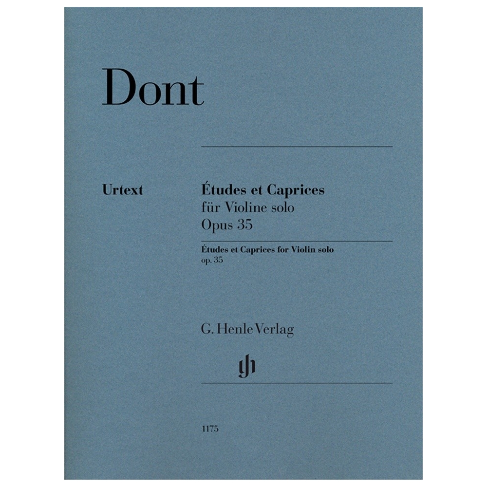 Dont, Jacob - Études et Caprices op. 35 