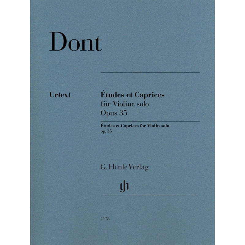 Dont, Jacob - Études et Caprices op. 35 
