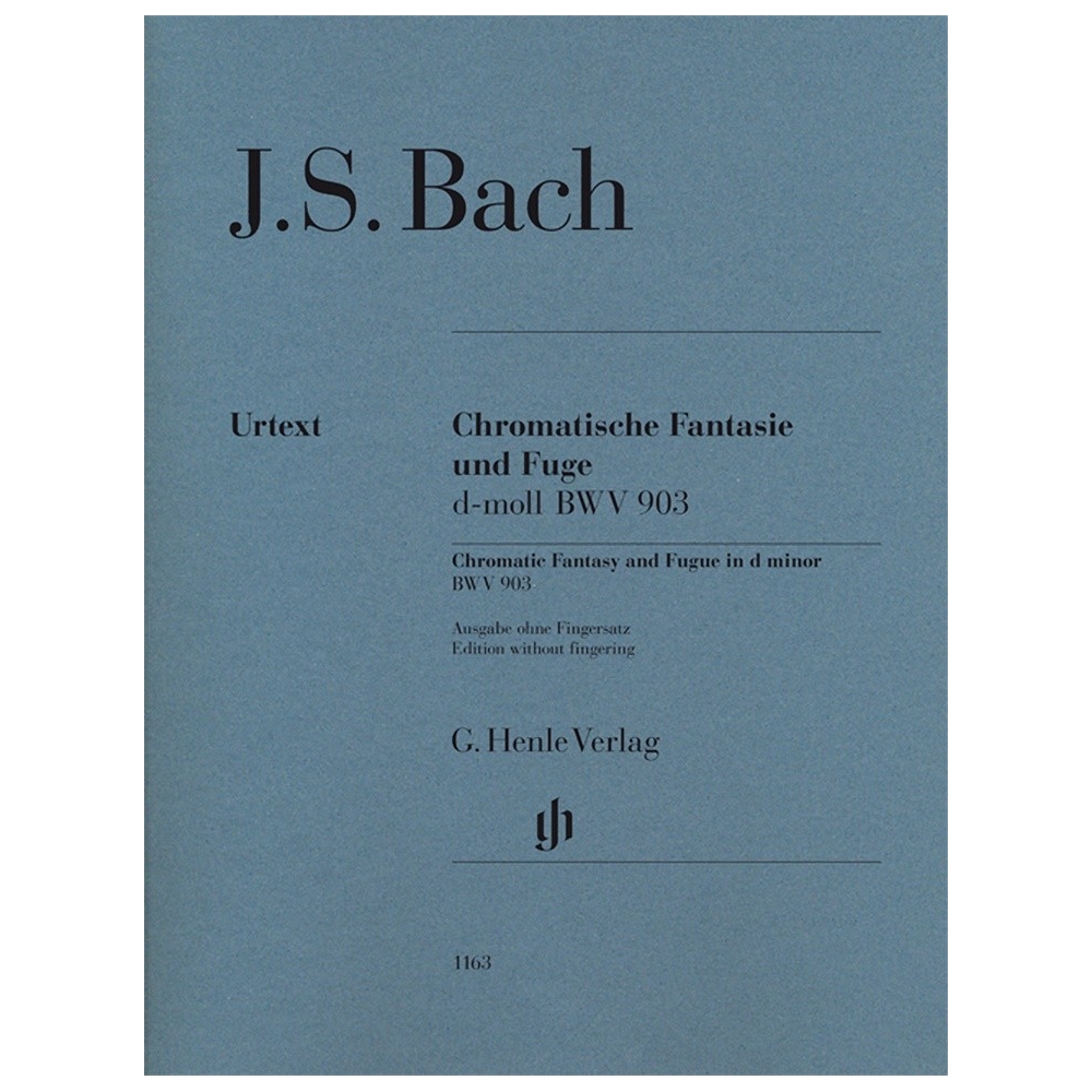 Bach, J.S - Chromatic Fantasy and Fugue BWV 903, 903a 