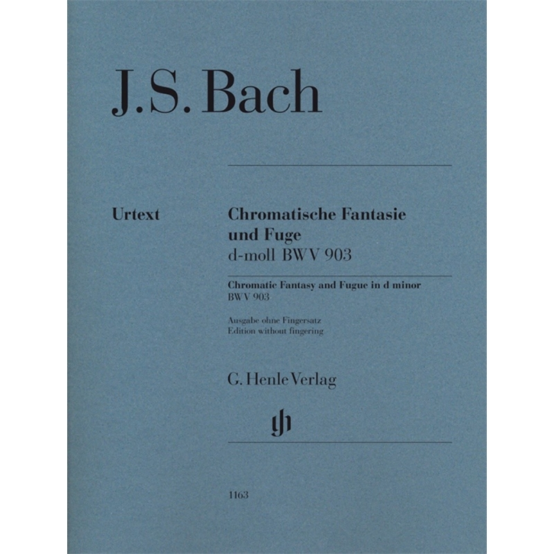 Bach, J.S - Chromatic Fantasy and Fugue BWV 903, 903a