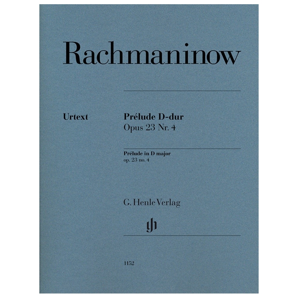 Rachmaninoff, Sergei Wassiljewitsch - Prelude op. 23,4 