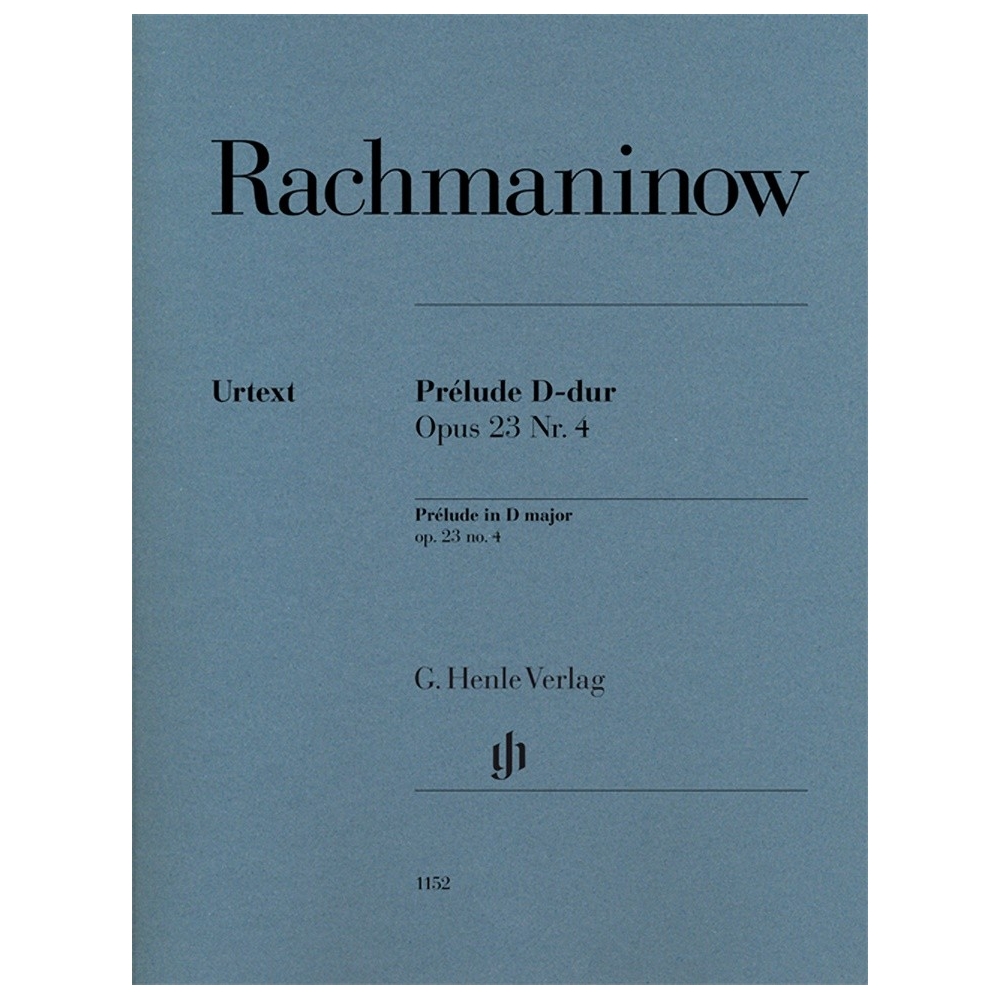 Rachmaninoff, Serge - Prelude in D major, Op23 Nº4