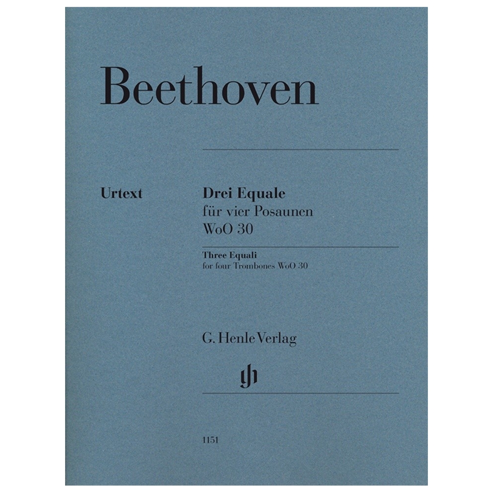 Beethoven, L.v - Three Equali for four Trombones WoO 30