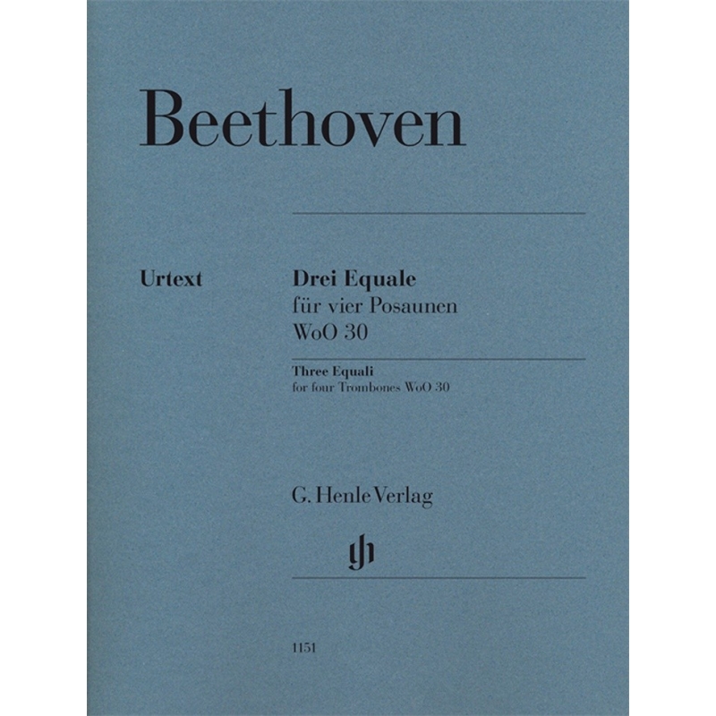 Beethoven, L.v - Three Equali for four Trombones WoO 30