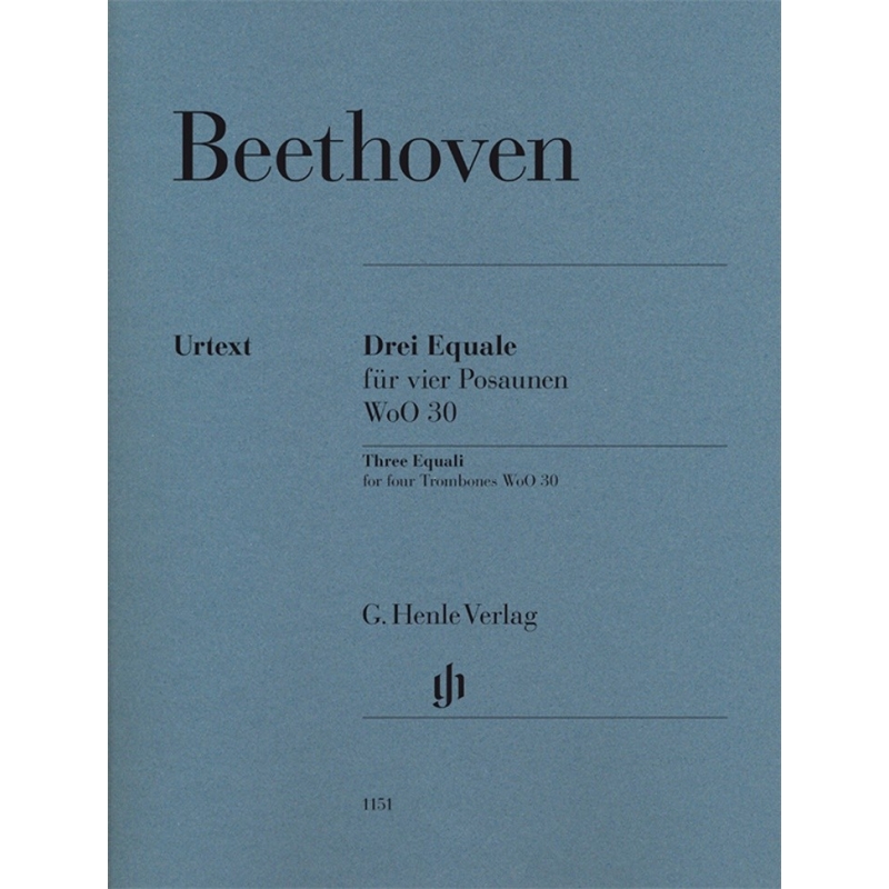 Beethoven, Ludwig van - Three Equali for four Trombones 
