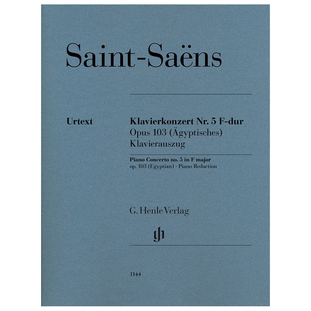 Saint-Saëns, Camille - Piano Concerto no. 5 (Egyptian) op. 103 