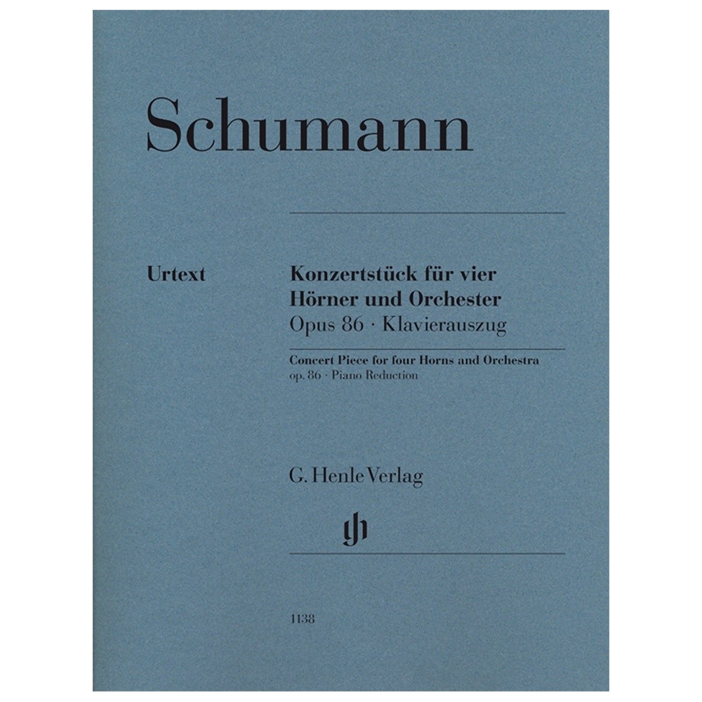 Schumann, Robert - Concert Piece for four Horns and Orchestra op. 86 