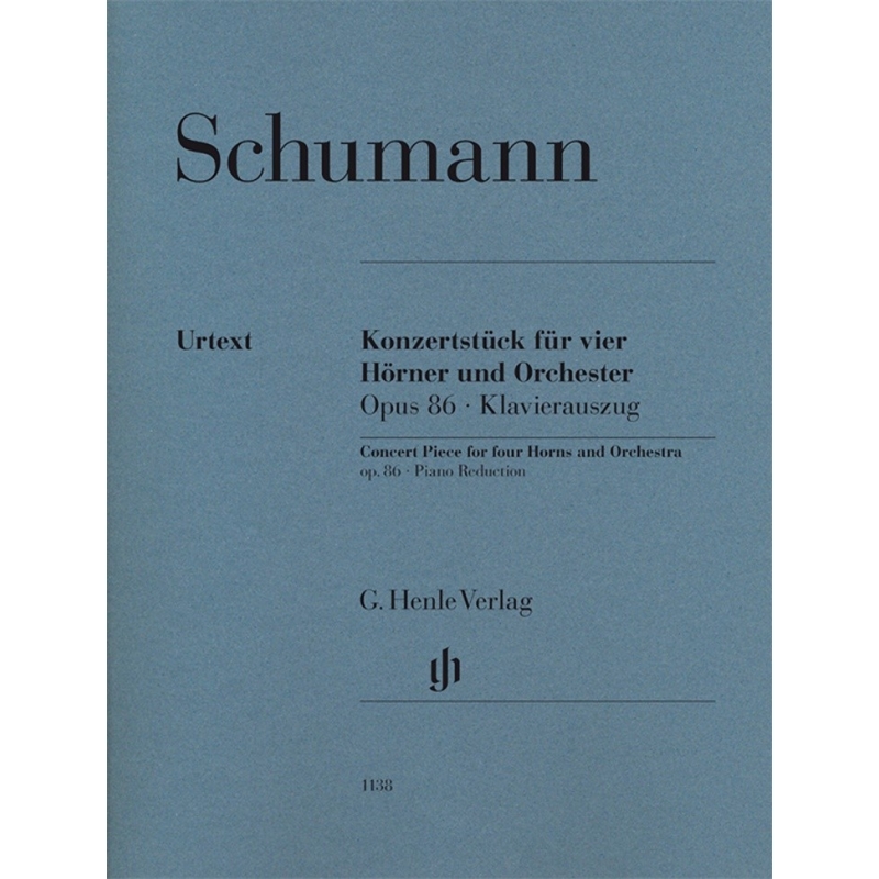 Schumann, Robert - Concert Piece for four Horns and Orchestra op. 86 
