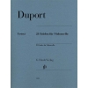 Duport, Jean-Louis - 21 Etudes for Violoncello 
