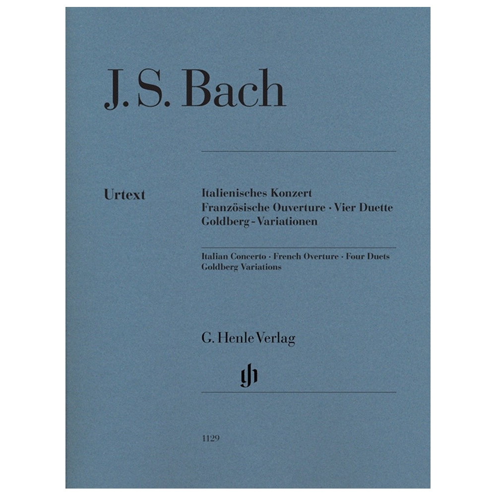 Bach, J.S - Italian Concerto, French Overture, Four Duets, Goldberg Variations 