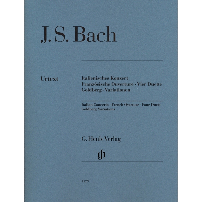 Bach, J.S - Italian Concerto, French Overture, Four Duets, Goldberg Variations 