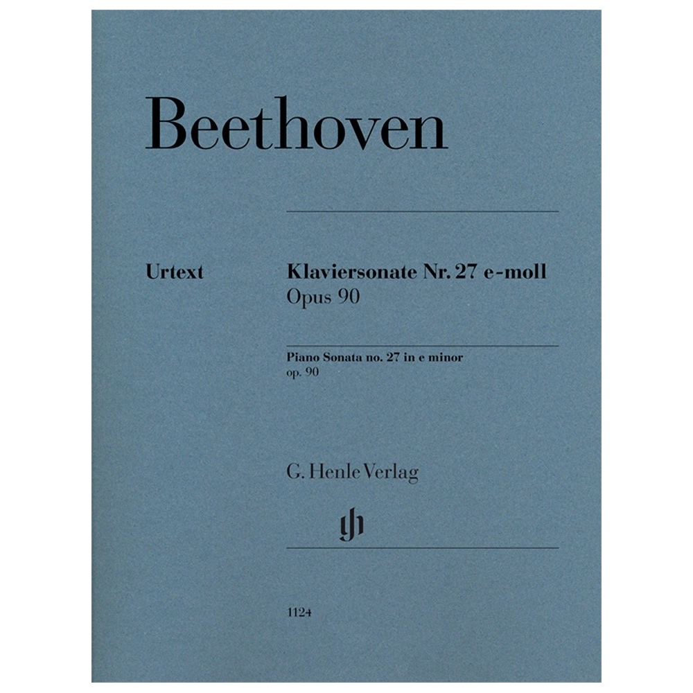 Beethoven, Ludwig van - Piano Sonata no. 27 op. 90 
