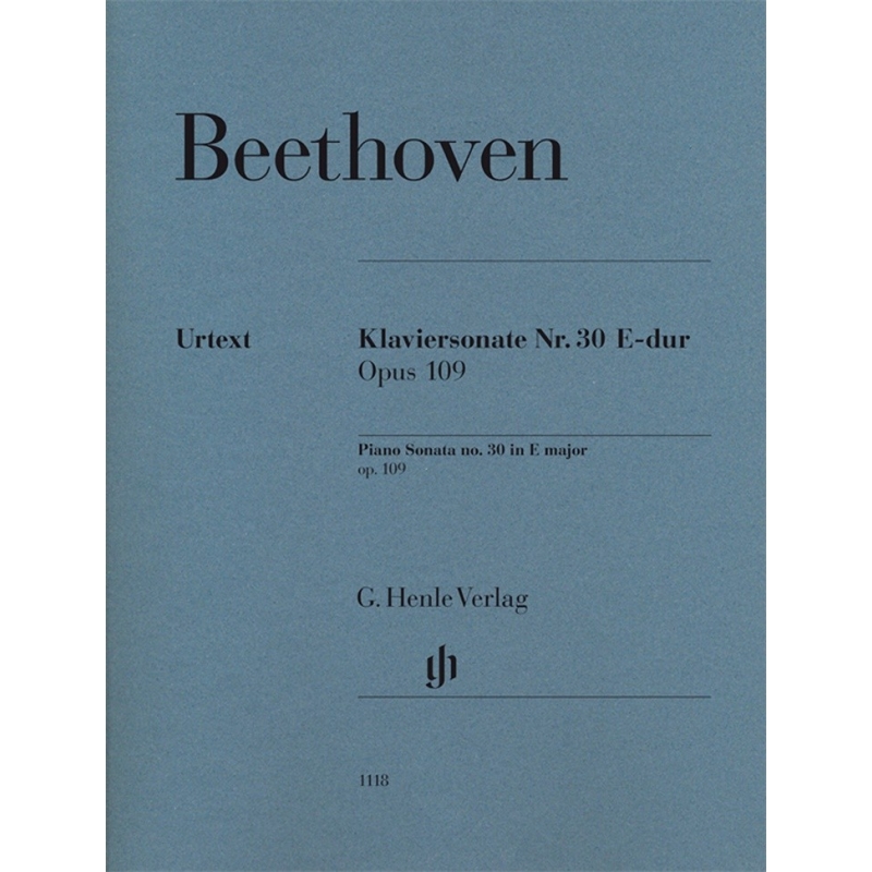 Beethoven, L.v - Piano Sonata no. 30 in E major op. 109