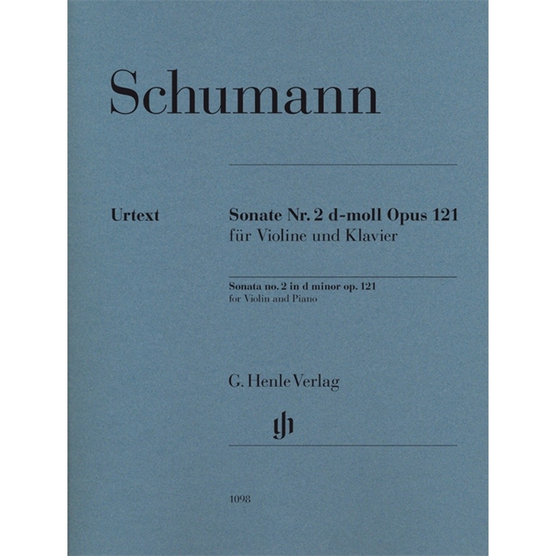 Schumann, Robert - Violin Sonata no. 2 op. 121 