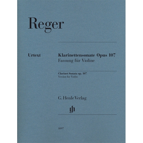 Reger, Max - Clarinet...