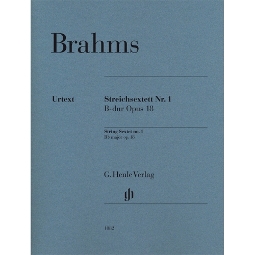 Brahms, Johannes - String Sextet no. 1 in B flat major op. 18