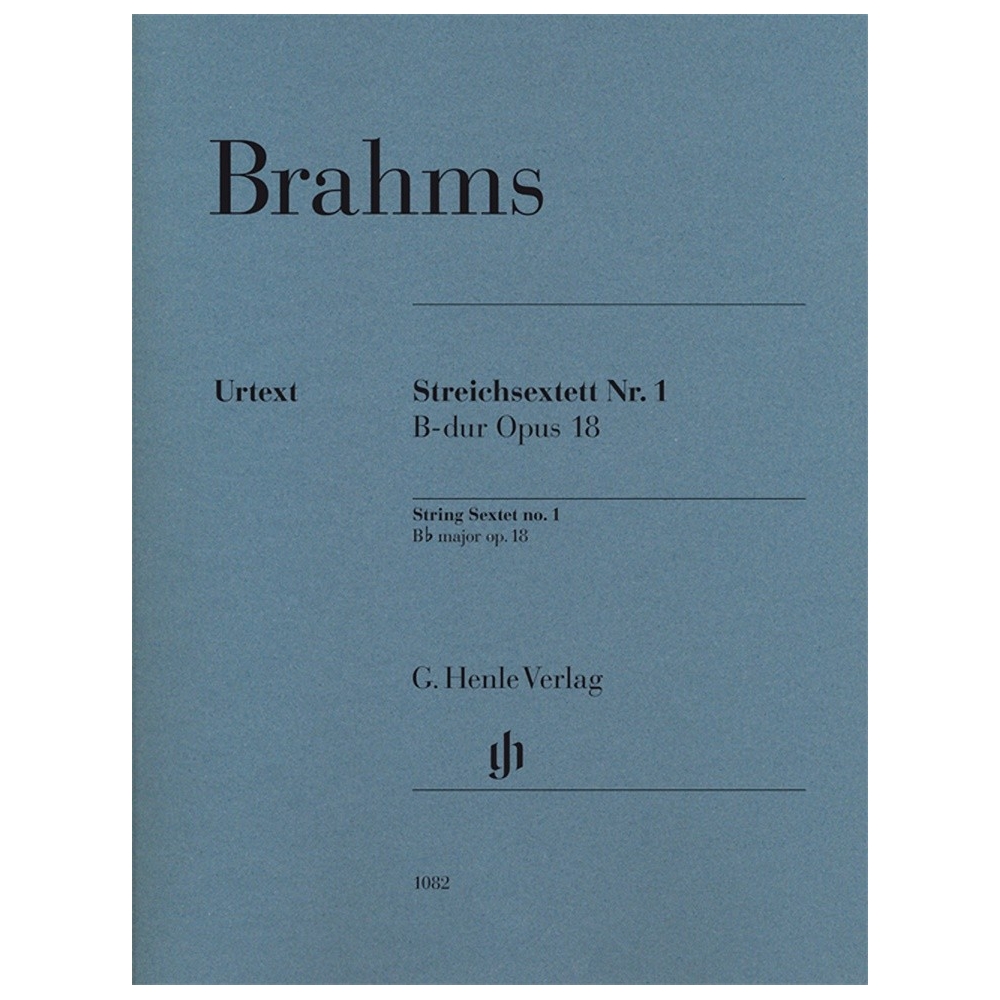 Brahms, Johannes - String Sextet no. 1 in B flat major op. 18