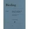 Rieding, Oskar - Konzert h-moll op. 35 für Violine und Klavier op.35 