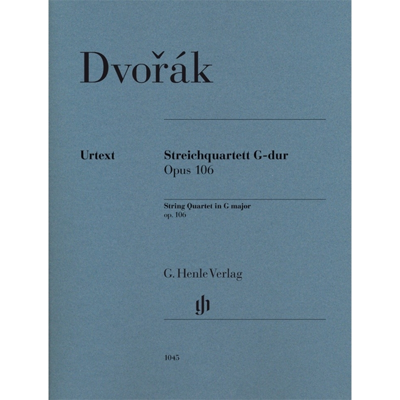 Dvo?ák, Antonín - String Quartet G major op. 106 
