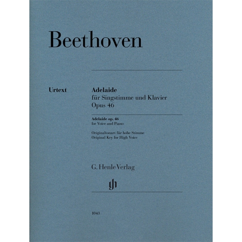 Beethoven, Ludwig van - Adelaide op. 46 