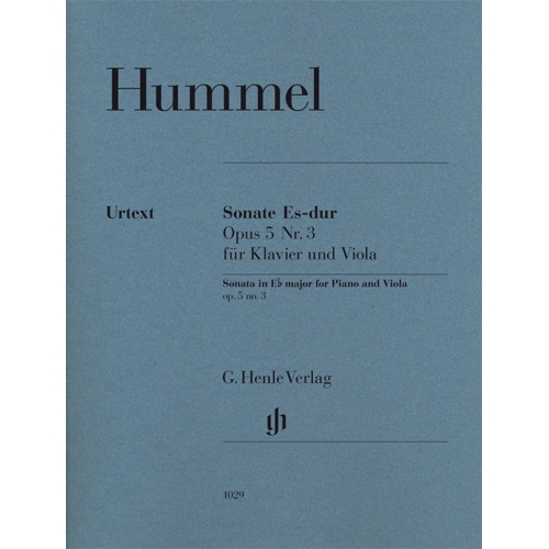 Hummel, J.N - Sonata for...