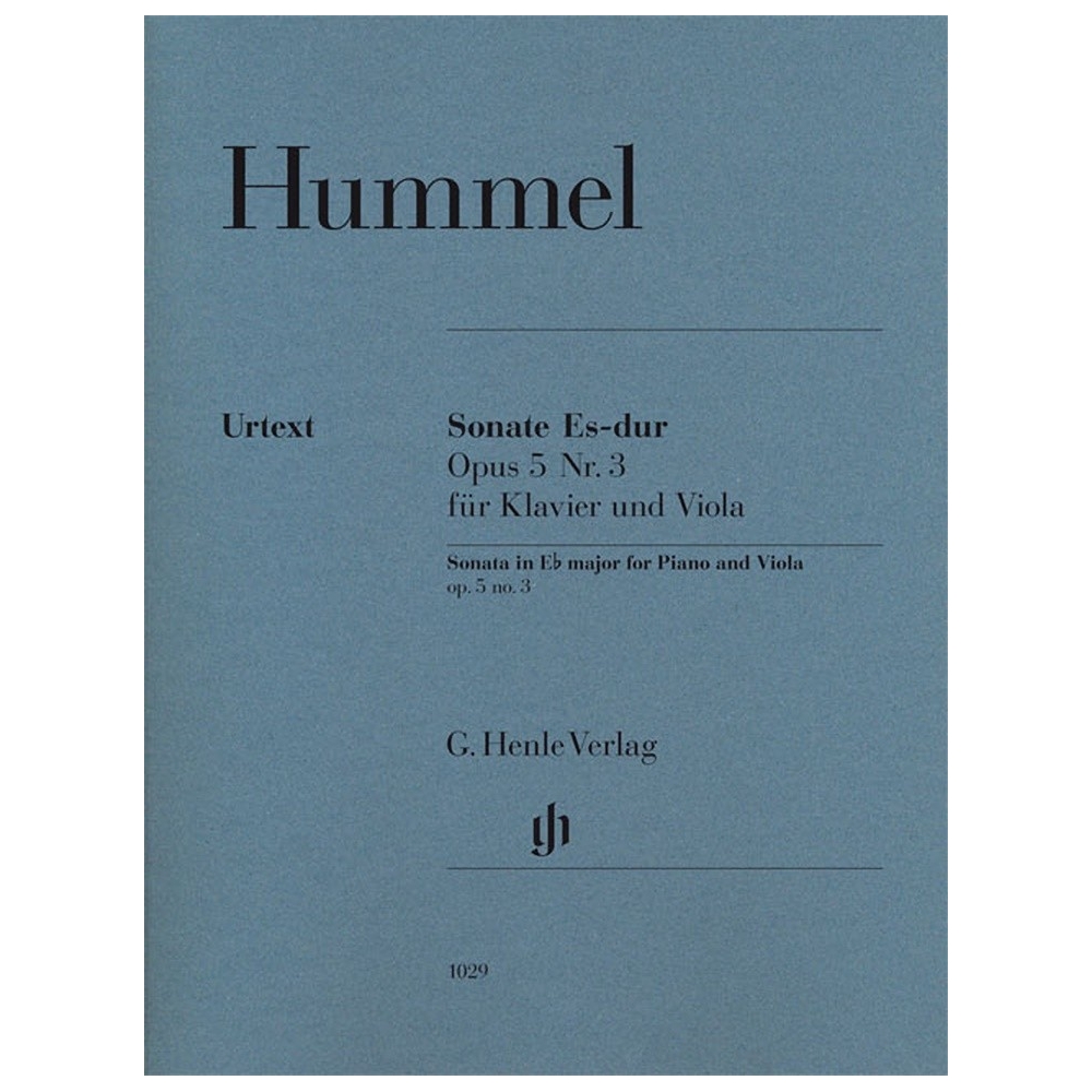 Hummel, Johann Nepomuk - Sonata op. 5/3 